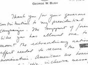 Grafologia: scrittura George Bush