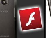 Adobe Flash Player Cream Sandwich Galaxy Nexus Dicembre