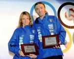 Bologna: Monica Barchetti Andrea Accorsi premiati Coni.