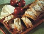 Strudel pere ,cioccolato cannella