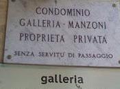 Galleria Manzoni problema nero