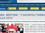 Vaticano approva programma sacrifici governo Monti