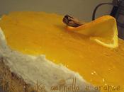 Cheese cake aromatizzata alla cannella marmellata arance