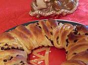 ghirlanda brioche albicocca cioccolato