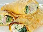 Primo piatto feste: Crèpes ricotta