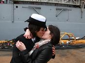 Usa: marinaia Marissa,e' primo bacio