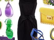 Christmas days: little black dress... technicolor!