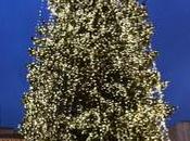 note etnee dell'albero Natale vista Madonnina