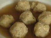 Consommè palline bianche