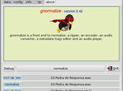 Gnormalize convertitore audio, encoder, ripper, editor metadati (tag), redattore lettore audio incorporato.