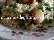 Risotto alle capesante piselli