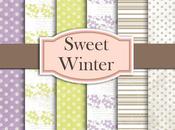 Carte Sweet Winter!!! Winter Paper Set!!!