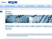 Informazioni bagagli aeroporto Fiumicino: Consigli utili passaggeri