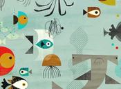 Patterns effetti collages nelle illustrazioni dante terzigni