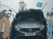 Nissan Qashqai: trompe l’œil muri francesi