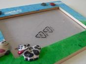 Cornice decorata originali bottoni