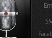 voce scrivere sms, email dettatura vocale