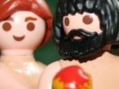 Adamo contro Eva, metà… della mela confronto