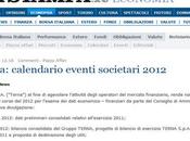 Flavio Cattaneo (Terna): febbraio 2012 dati preliminari consolidati relativi all’esercizio 2011