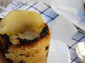 Mini pudding panettone gorgonzola pere