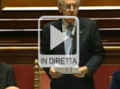 Presidente Monti Senato: comunicazioni politica europea. diretta