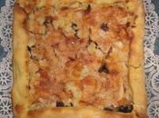 Pizza dolce pere frolla all'arancia