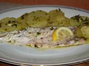 Branzino forno patate