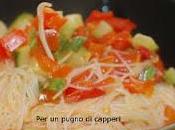 SPAGHETTI RISO VERDURE pugno capperi