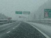 nevica sulle Autostrade