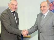 Giuseppe Nucci (Sogin) Presidente Assistal Gargaro firmano protocollo d’intesa