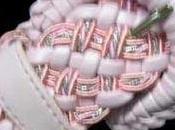 cintura intrecciata fatta mano