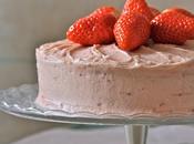 "Strawberry fields" cake