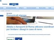 Aeroporti Roma attivato tutte procedure “Piano Neve”