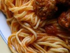 Spaghetti polpettine, alla "Lilli Vagabondo"