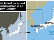 Crolla tunnel marino raffineria Giappone: dispersi
