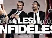 pensiero cinematografico: Jean Dujardin scandalo locandine “Gli Infedeli”