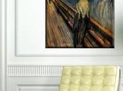 L'urlo Munch stampato tela
