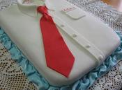 Torta compleanno camicia cravatta