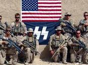 Marines Afghanistan posano bandiera delle