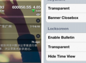 TweakCydia: Bulletin tweak consente avere Centro Notifiche sulla Lockscreen