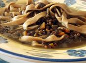 Tagliatello d’orzo lenticchie