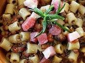 Lina: Pasta Lenticchie Rustica Pancetta pentola pressione
