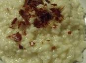 Risotto Asiago, miele speck