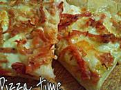 Pizza² bianca aglio, crescenza speck croccante