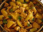 Pollo curry patate