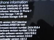 Samsung GT-i8700, primo Samung Windows Phone