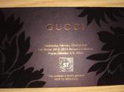 Invitation Gucci 2012-13 Fashion Show!!