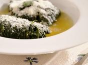 Foglie cavolo nero ripiene brodo