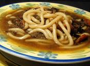 Udon brodo lenticchie wakame