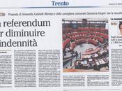 Buon esempio Trentino Alto Adige votato Legge Regionale 2/1995 vuole mantenerla)